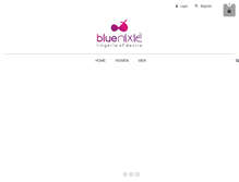 Tablet Screenshot of bluenixie.com